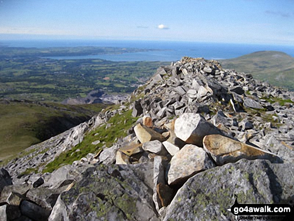 Walk Carnedd y Filiast (Glyderau) walking UK Mountains in The Glyders (or Glyderau) Snowdonia National Park Gwynedd, Wales