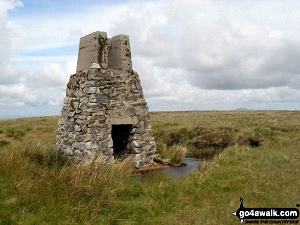 Walk White Hill (Forest of Bowland) walking UK Mountains in The South Pennines and The Forest of Bowland  Lancashire, England