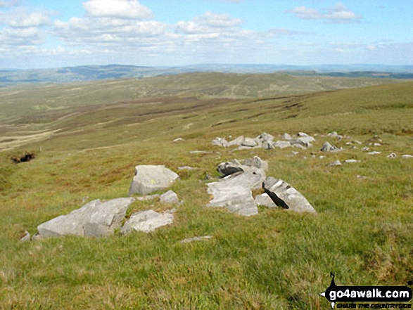 The view from Catlow Fell 