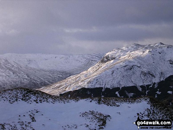 Creag Mhor from Ben Shean near Strathyre 