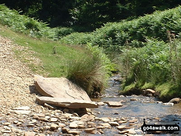 Walk d145 Jaggers Clough and The River Noe from Edale - Jaggers Clough near Edale