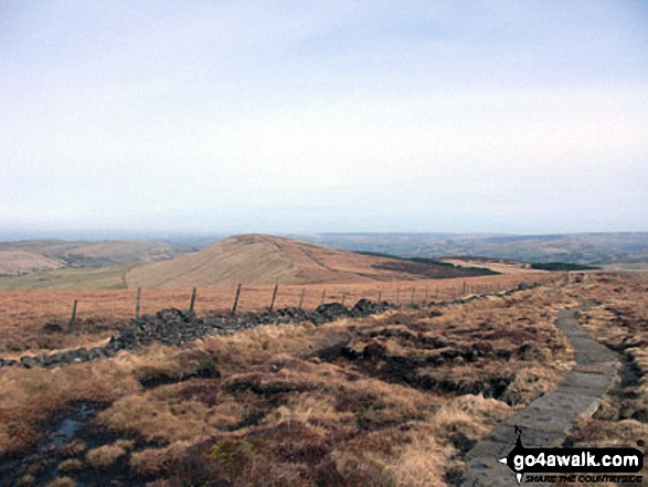 Walk d282 Shining Tor and Errwood Hall via Foxlow Edge from Errwood Reservoir - Cats Tor from Shining Tor