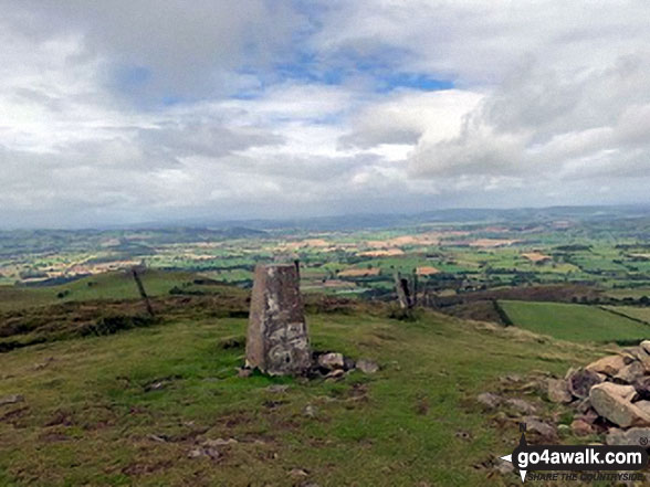 Corndon Hill (Corndon Beacon) Photo by Paul Hyam