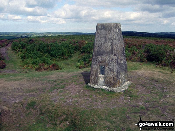 Hadborough summit trig point 