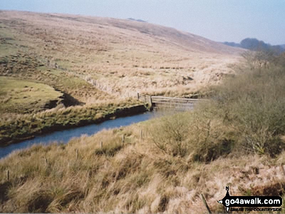 Walk so152 Withypool Hill and River Barle from Withypool - River Barle Valley between Simonsbath and Cow Castle