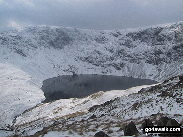 Blea Water from Rough Crag (Riggindale)