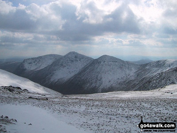 Walk c362 Branstree and High Street from Mardale Head - Yoke, Ill Bell and Froswick from High Street