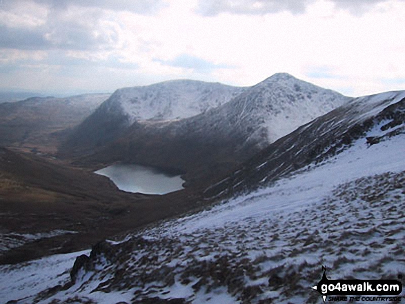 Walk c114 High Street from Mardale Head - Yoke, Ill Bell and Kentmere Reservoir from Nan Bield Pass