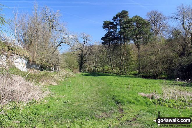 Walk d127 Lathkill Dale and Bradford Dale from Youlgreave - The upper reaches of Bradford Dale east of Middleton-by-Youlgreave