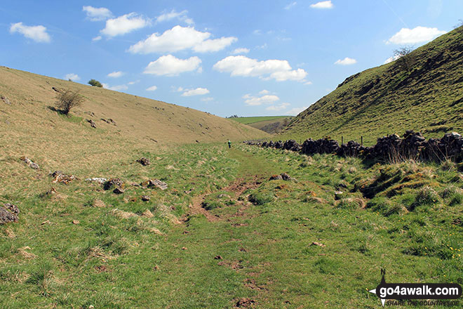 Walk d295 Bradford Dale, Long Dale, Gratton Dale and  Elton from Youlgreave - Long Dale