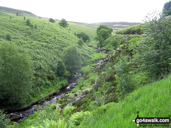 Walk d124 Burbage Edge and Goyt's Moss from Burbage Church, Buxton - Goyt's Clough