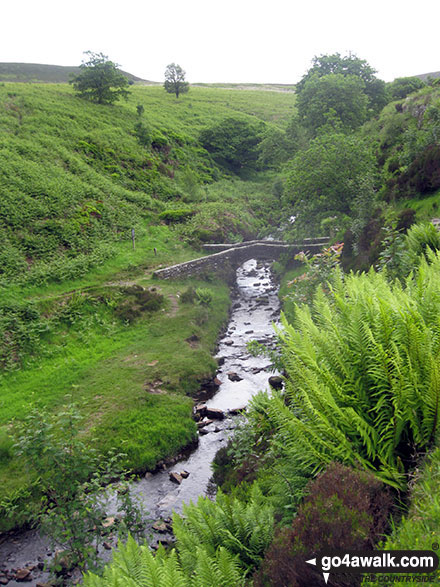 Walk d102 Burbage, Burbage Edge and Goyt's Moss from Errwood Reservoir - Goyt's Clough