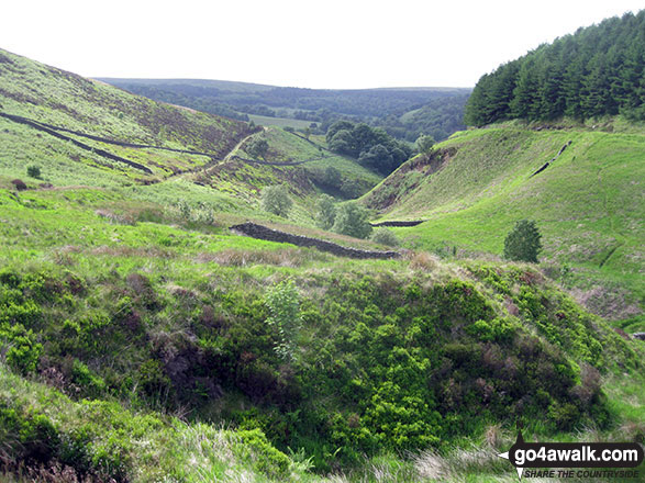 Walk d102 Burbage, Burbage Edge and Goyt's Moss from Errwood Reservoir - Wild Moor