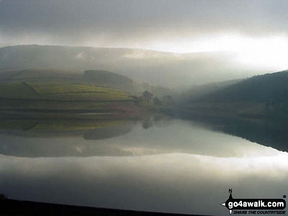 Walk d321 Mill Hill and Middle Moor from Hayfield - Kinder Reservoir