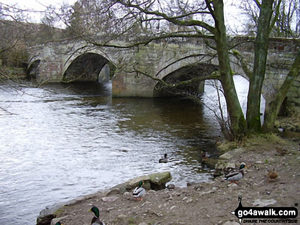 Walk c429 Dunmallard Hill (Dunmallet) from Pooley Bridge - Pooley Bridge and The River Eamont