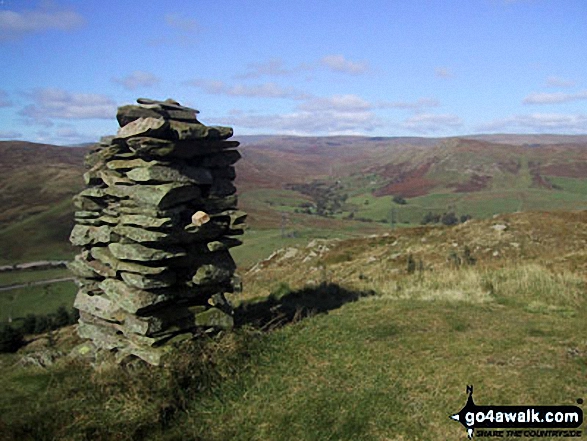 Walk Ashstead Fell walking UK Mountains in The Far Eastern Marches The Lake District National Park Cumbria, England