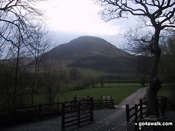 Walk c478 Burnbank Fell, Blake Fell and Gavel Fell from Loweswater - Blake Fell from Maggie's Bridge