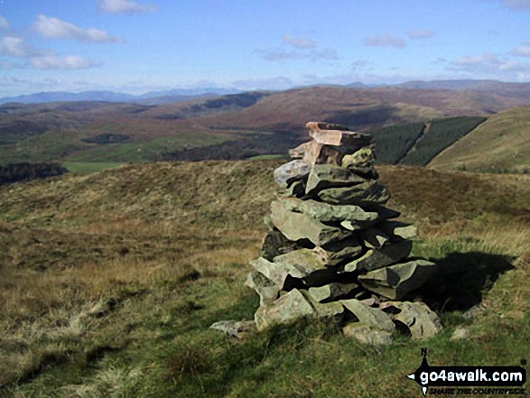 Walk c136 Mabbin Crag from Huck's Bridge - Mabbin Crag