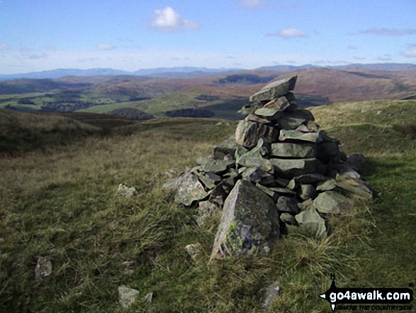 Walk c136 Mabbin Crag from Huck's Bridge - Castle Fell