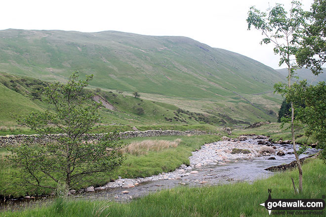 Whinash from Borrowdale (Borrow Beck) 