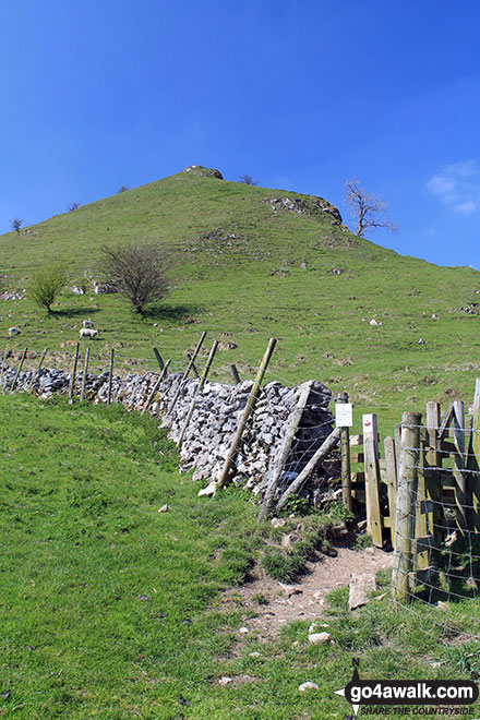 Walk s106 Parkhouse Hill, Chrome Hill, High Edge and Hollins Hill from Hollinsclough - Parkhouse Hill from Glutton Grange