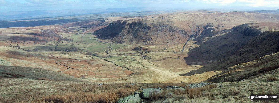 Walk c251 The Mardale Head Horizon from Mardale Head - Swindale from Selside Pike