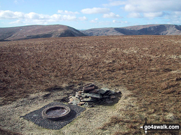 Walk c362 Branstree and High Street from Mardale Head - The summit of Branstree (Artlecrag Pike)