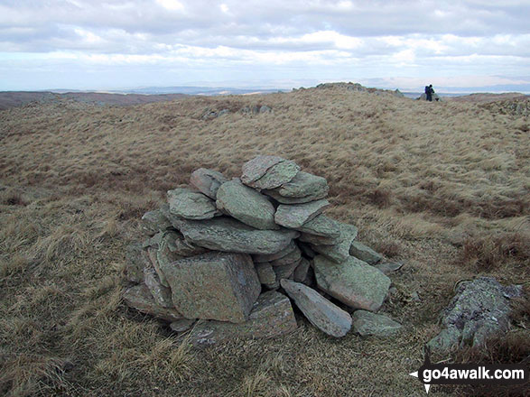 Nabs Moor summit cairn