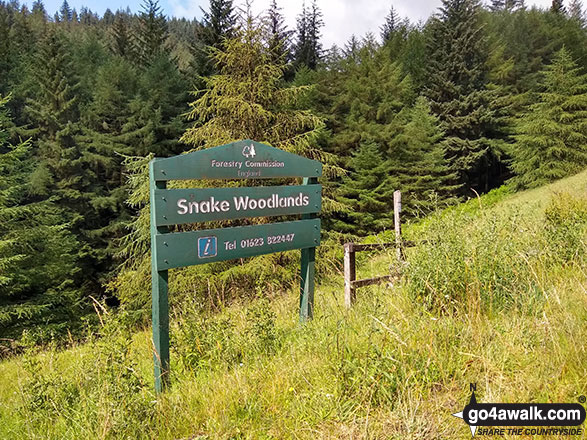 Top of the path at Birchin Clough on the A57, Snake Pass 