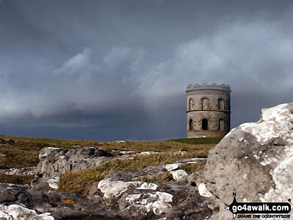 Walk d148 Grinlow Tower (Solomon's Temple) and Stanley Moor from Buxton Country Park - Solomon's Temple in Buxton Country Park