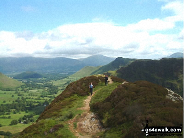 The Newlands Valley from Hindscarth 