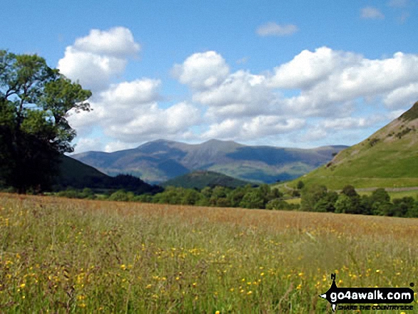 Skiddaw from The Newlands Valley