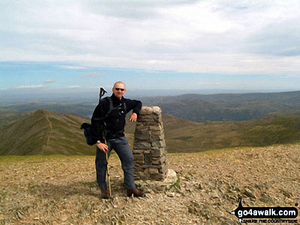 Walk c113 Helvellyn from Thirlmere - Helvellyn Summit