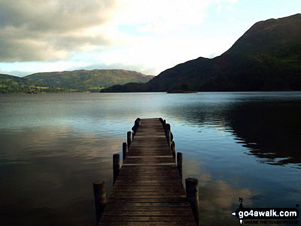 Walk c220 Helvellyn via Striding Edge from Glenridding - Ullswater