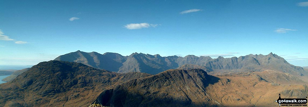 *The Cuillin from near the Summit of Bla Bheinn (Blaven)