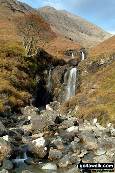 Waterfall en-route to Bla Bheinn (Blaven) 