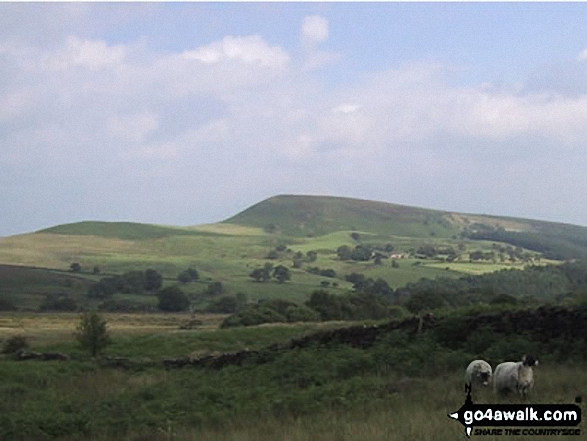 Walk ny107 Moor Gate from Hawnby - Easterside Hill from Moor Gate