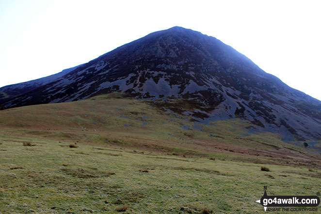 Walk c196 Grasmoor and Rannerdale Knotts from Lanthwaite Green - Grasmoor from Lanthwaite Green