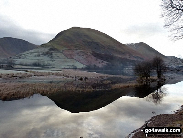 Walk c272 High Street and Angletarn Pikes from Brothers Water - Hartsop Dodd across Brothers Water with Gray Crag (Hayeswater) (far left) and Stony Cove Pike (Caudale Moor) (far right)