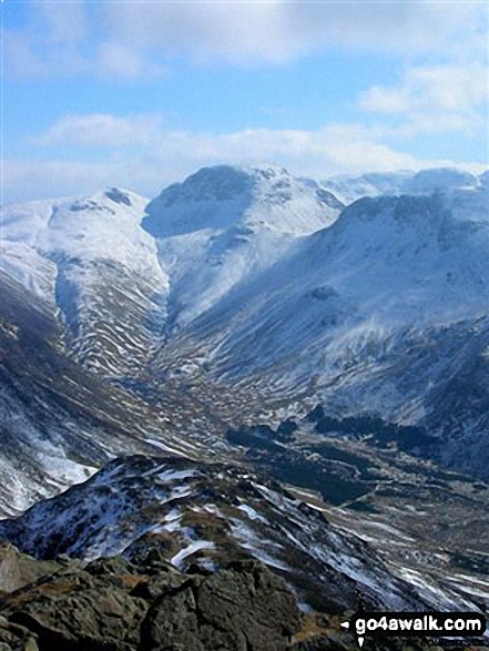 Walk High Crag (Buttermere) walking UK Mountains in The Western Fells The Lake District National Park Cumbria, England