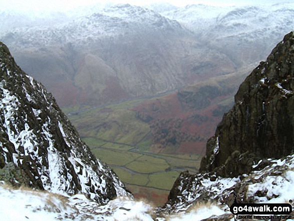 Great Langdale from Pike of Stickle 