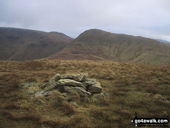 Rest Dodd (centre), The Knott and Rampsgill Head (left) from The Nab (Martindale)