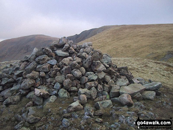 Walk c128 The Hayswater Round from Hartsop - Rampsgill Head from The Knott summit