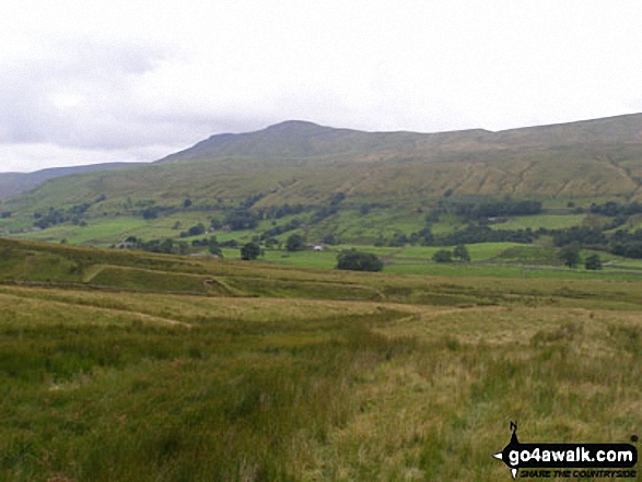 Swarth Fell and Wild Boar Fell from Mallerstang Edge