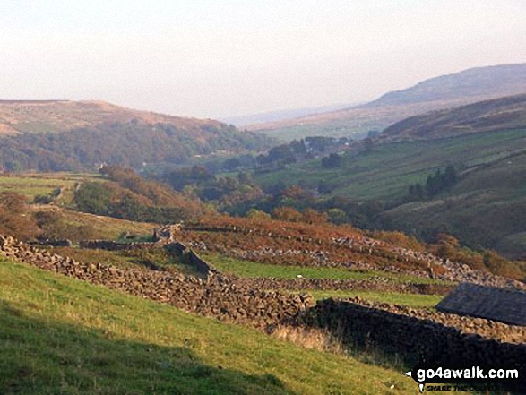 Fremington Edge and Arkengarthdale from near Booze