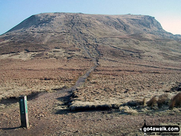 Walk d321 Mill Hill and Middle Moor from Hayfield - Kinder Scout from Mill Hill (Ashop Head)