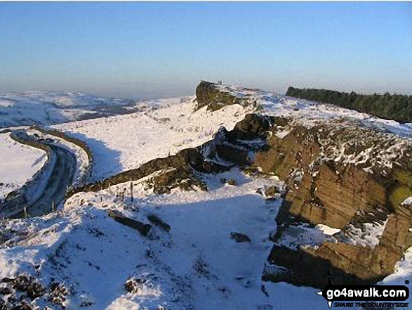 Walk ch155 Jenkin Chapel and Windgather Rocks from Pym Chair - Windgather Rocks