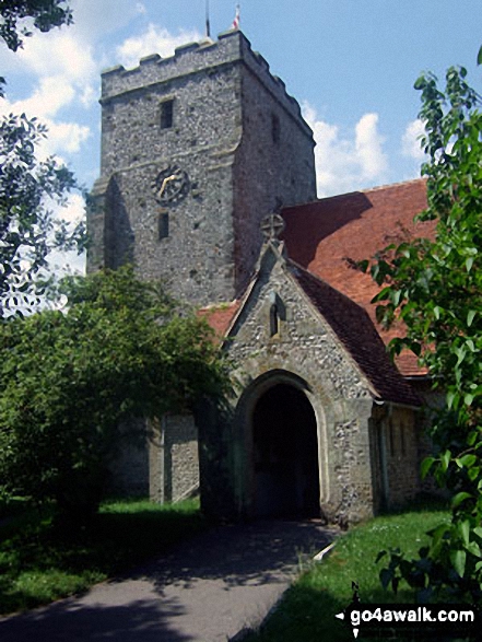 Burpham church 