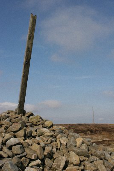 Walk Killhope Law walking UK Mountains in The North Pennines  County Durham, England