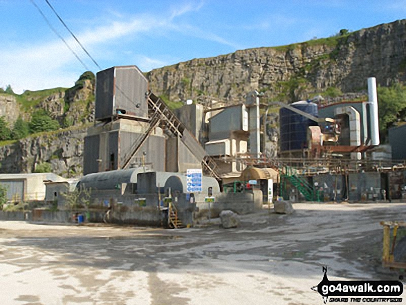 Dalton Quarry in Middleton Dale near Stoney Middleton 